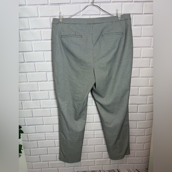 Talbots Women's Pants Size 10 Black & White Check Print - Picture 6 of 10